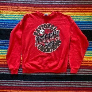 Vintage 1994 Nebraska Huskers National Championship Sweatshirt